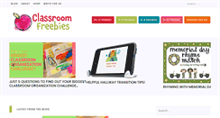 Desktop Screenshot of classroomfreebies.com